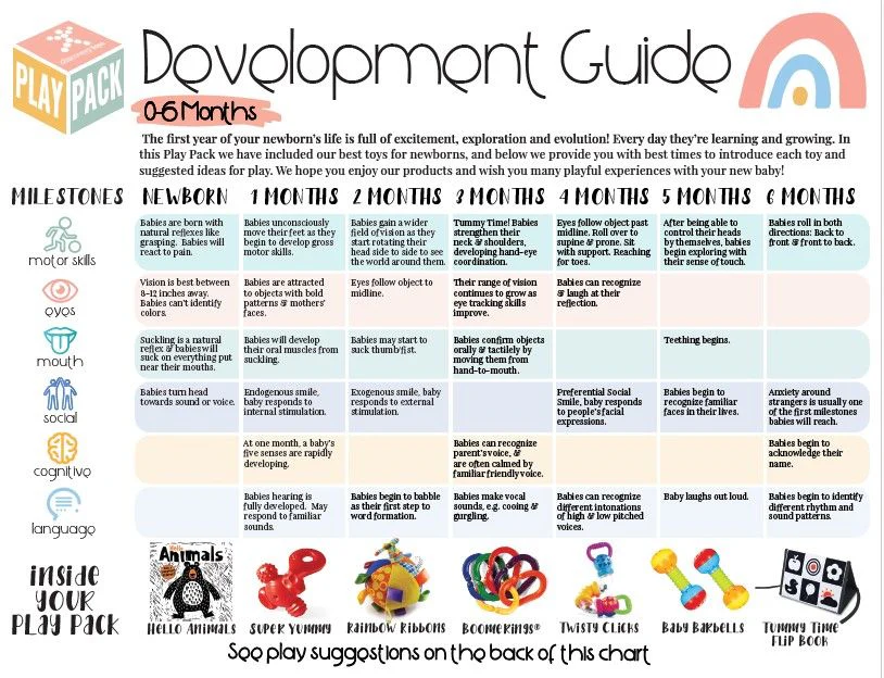 0-6 MONTHS INFANT PLAY PACK - WELCOME TO THE WORLD - Image 2
