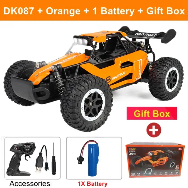 1:16 RC Drift Racing Car - High-Speed Off-Road Alloy Truck with LED Lights, 20KM/H, 2.4G Radio Control for Kids & Adults - Image 17