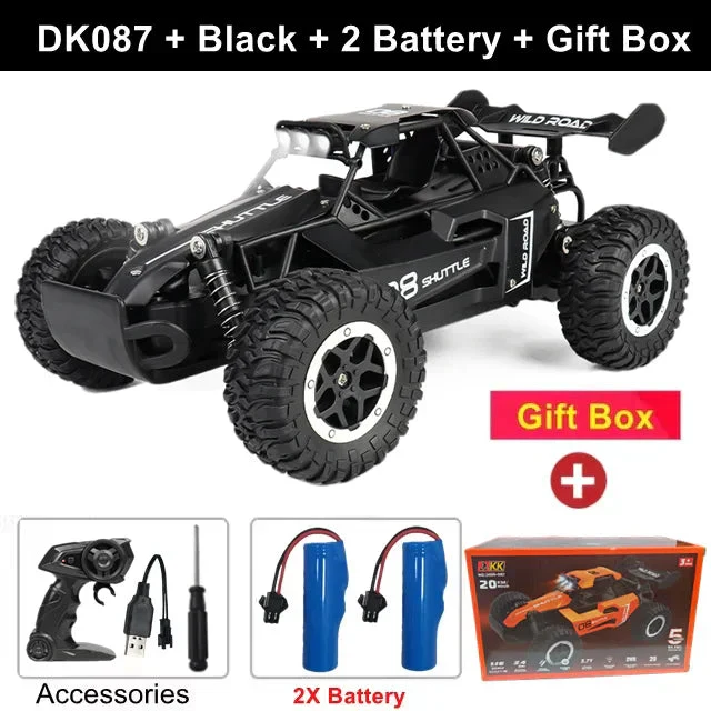 1:16 RC Drift Racing Car - High-Speed Off-Road Alloy Truck with LED Lights, 20KM/H, 2.4G Radio Control for Kids & Adults - Image 15