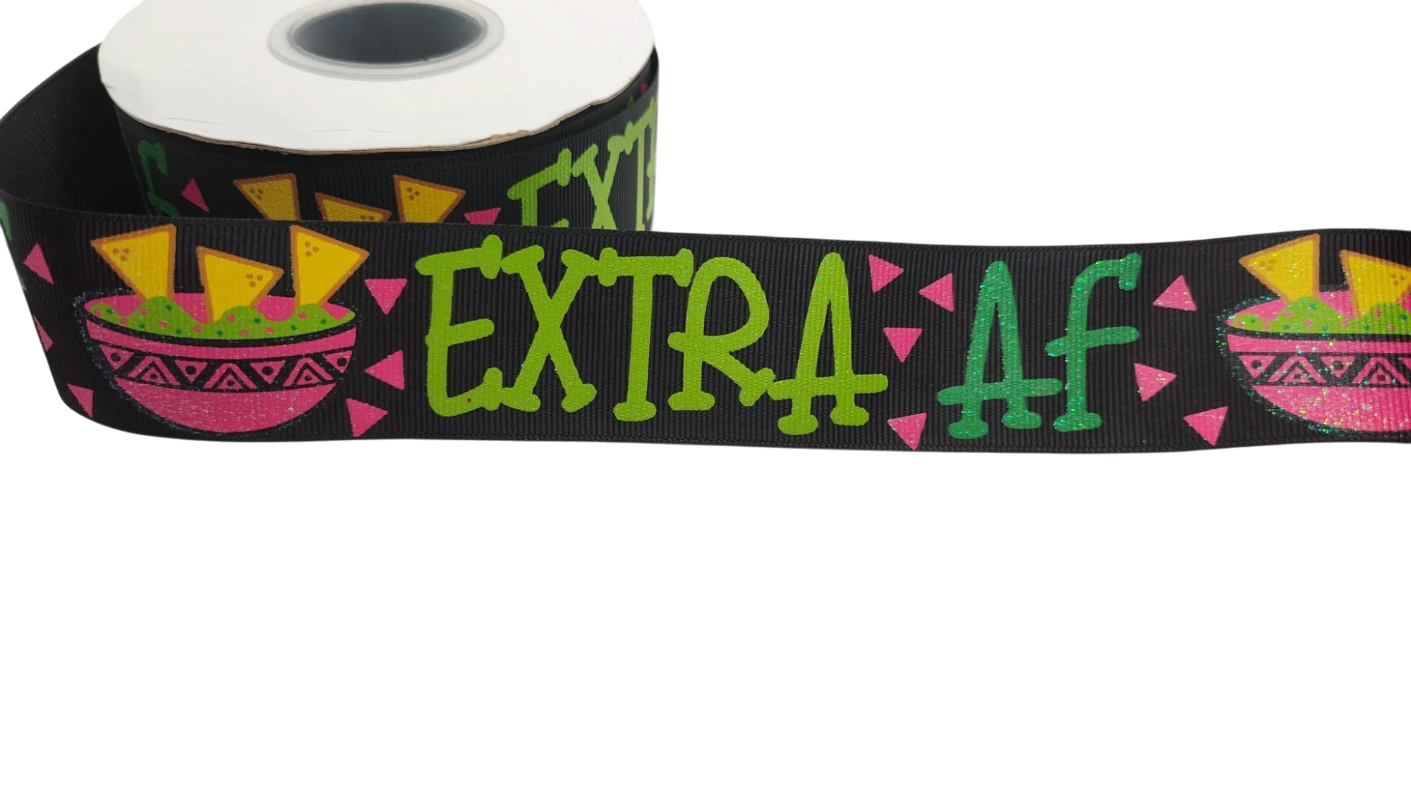 1.5" Wide Extra AF Chips & Guac Nylon Dog Collar - Image 2