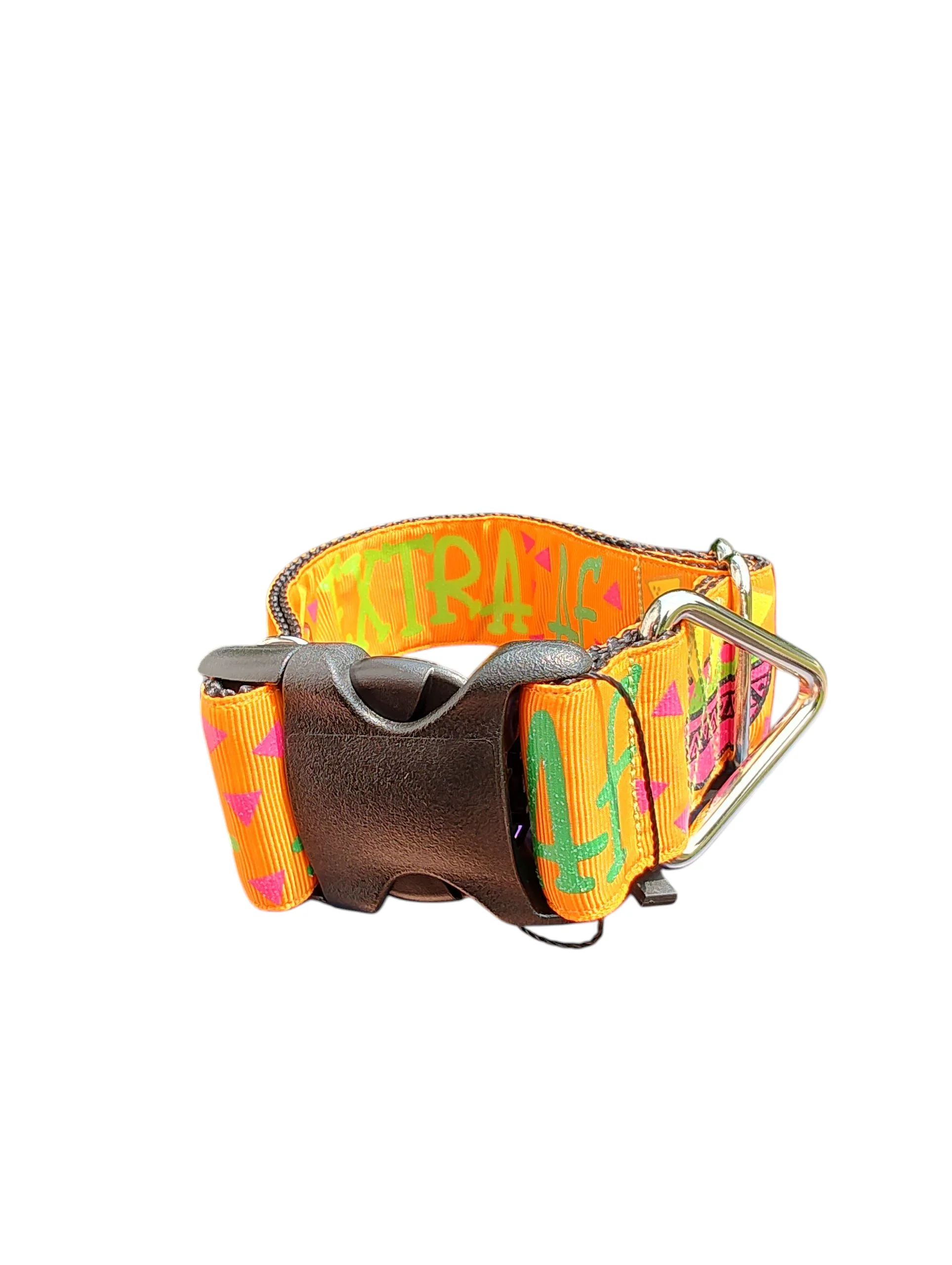 1.5" Wide Extra AF Chips & Guac Nylon Dog Collar - Image 6
