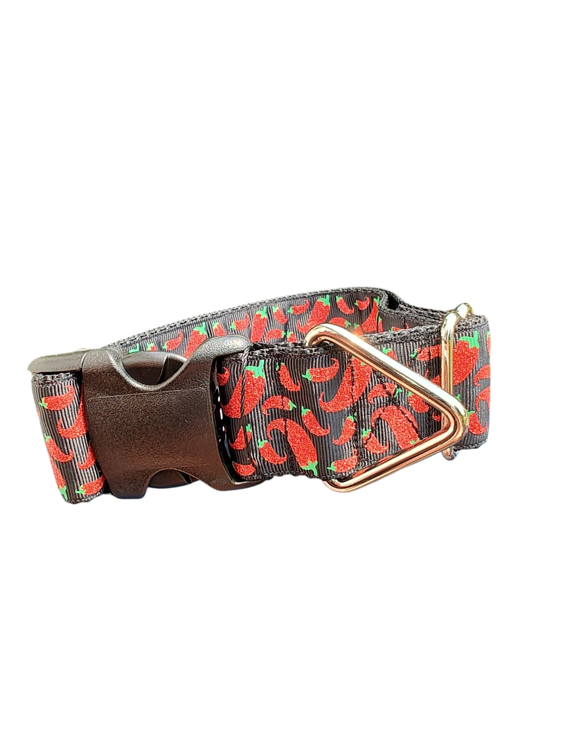 1.5" Wide Peppers Nylon Dog Collar - Image 2