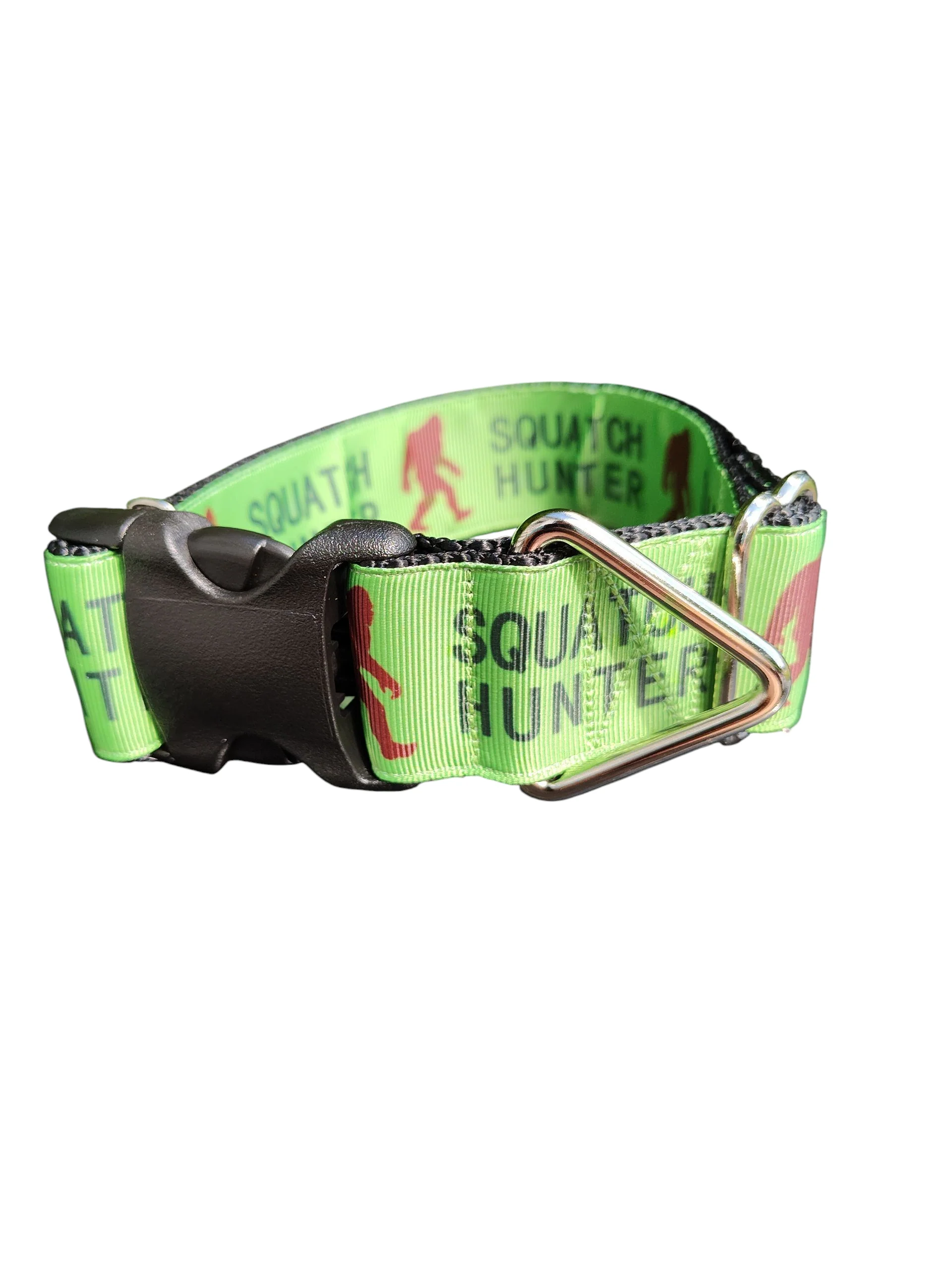 1.5" Wide Squatch Hunter Nylon Dog Collar - Image 2