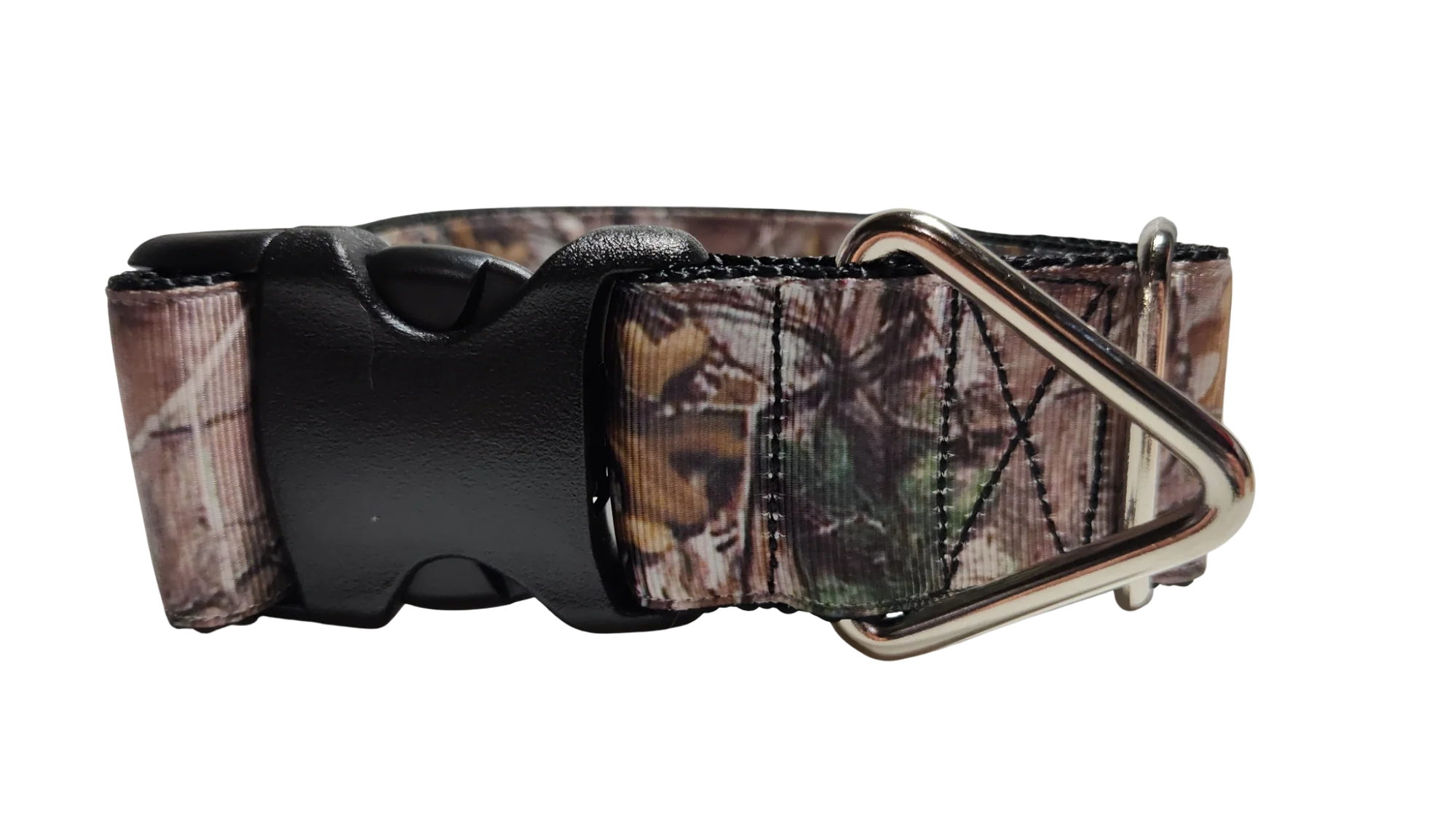 1.5" Wide Woods Camouflage Nylon Dog Collar - Image 2