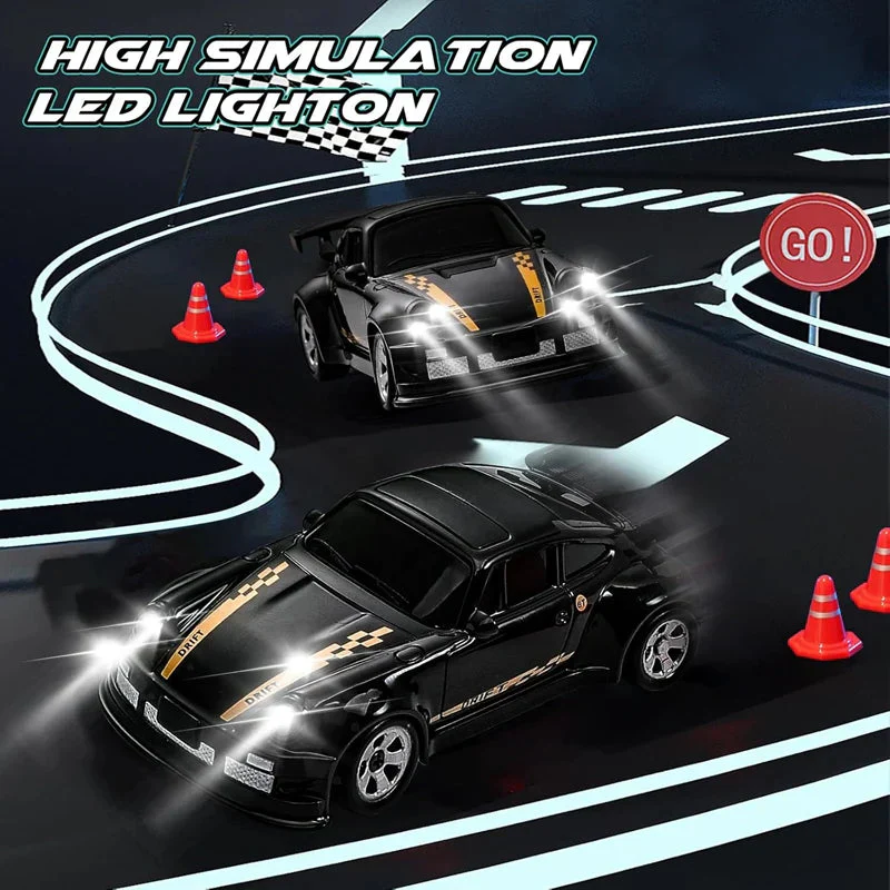 1/64 4WD High-Speed Drift RC Car – Mini Remote Control Racing Toy for Kids & Adults - Image 2