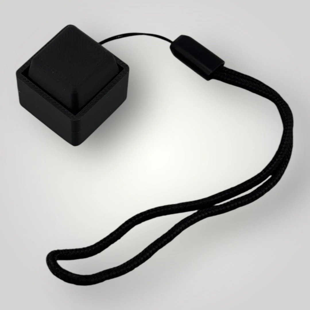 1 Mechanical Keyboard Fidget Clicker Toy Keychain - Image 10