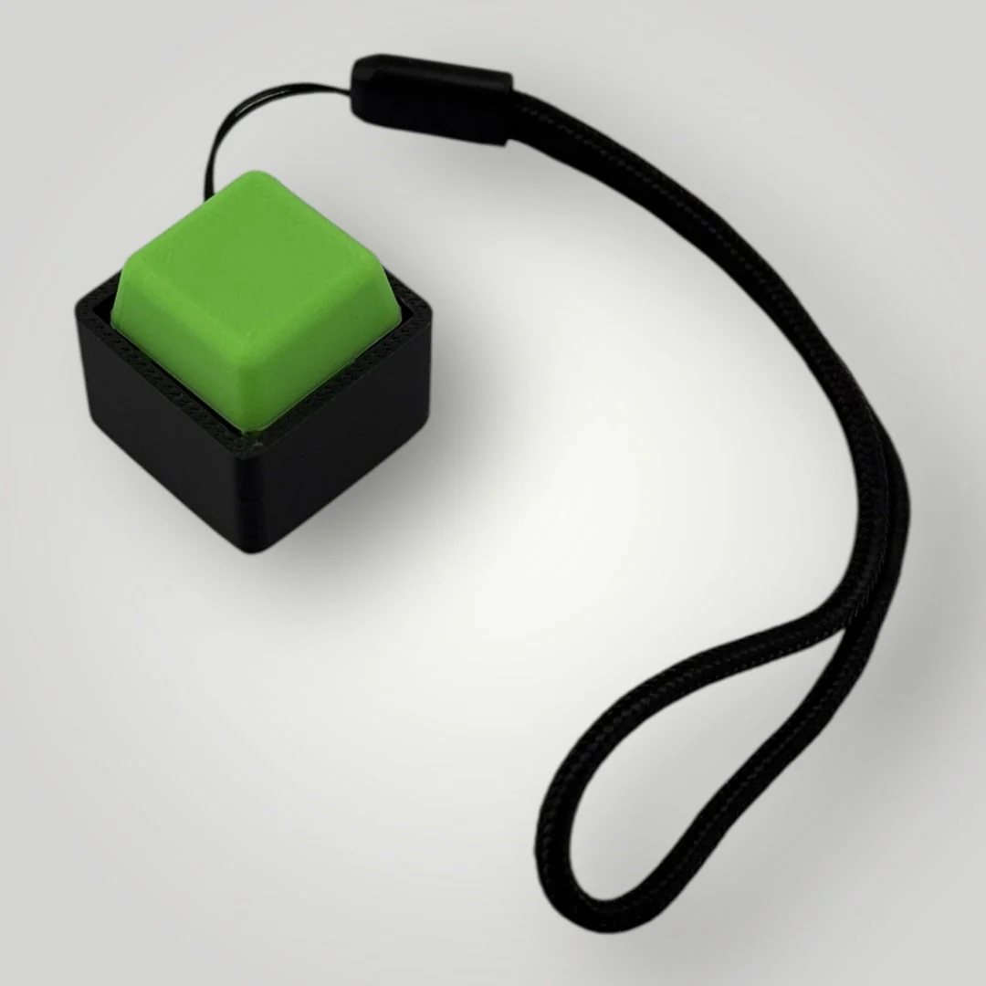 1 Mechanical Keyboard Fidget Clicker Toy Keychain - Image 5