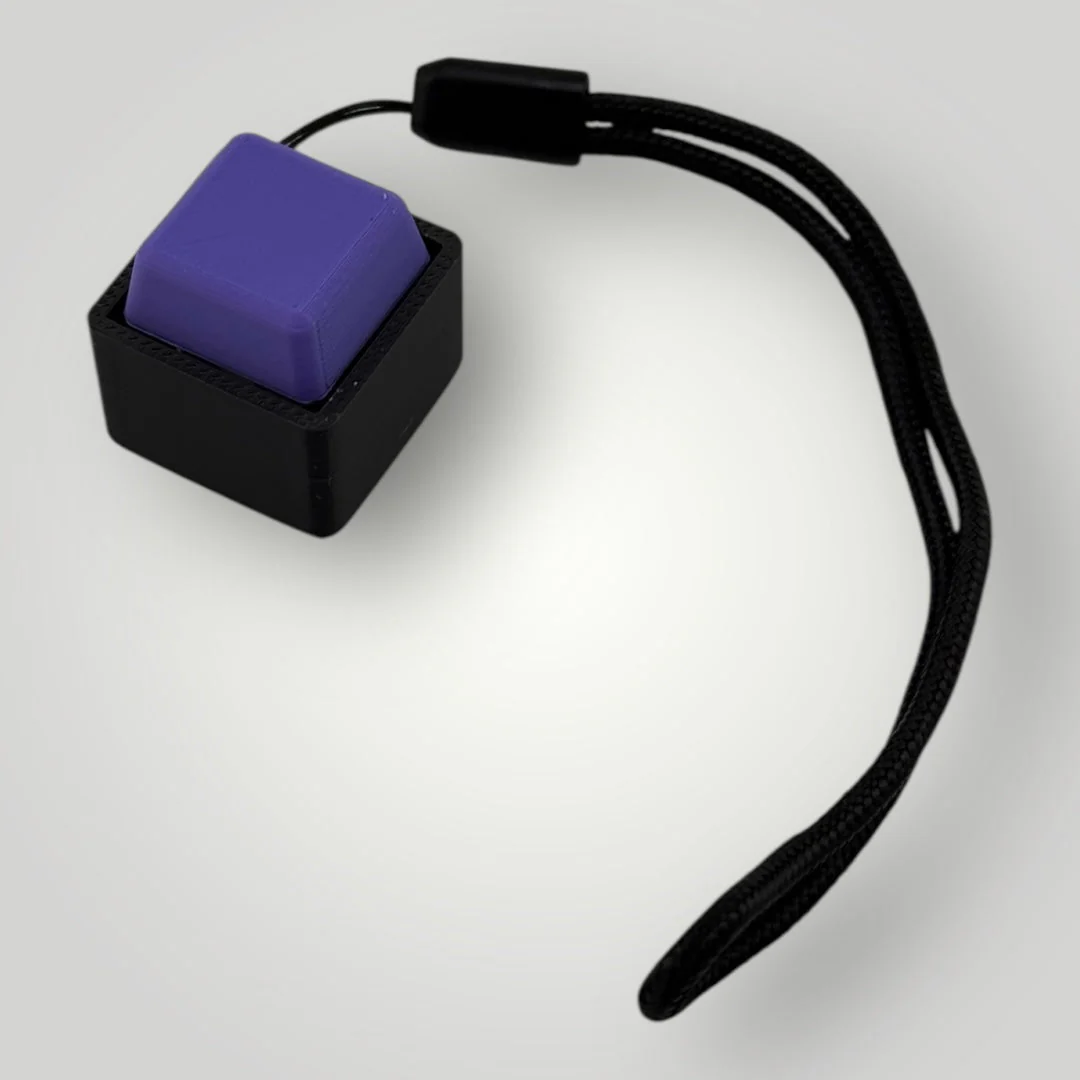 1 Mechanical Keyboard Fidget Clicker Toy Keychain - Image 6