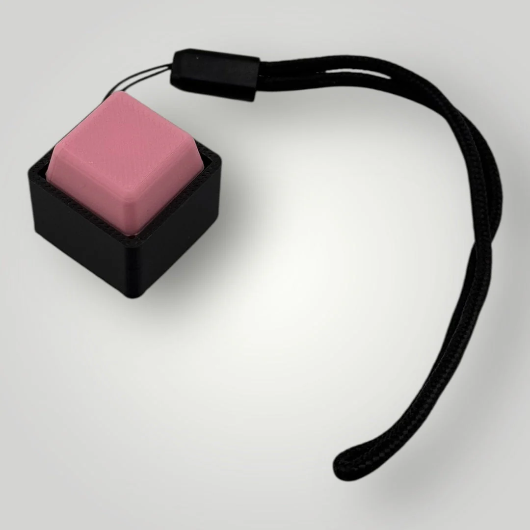 1 Mechanical Keyboard Fidget Clicker Toy Keychain - Image 7