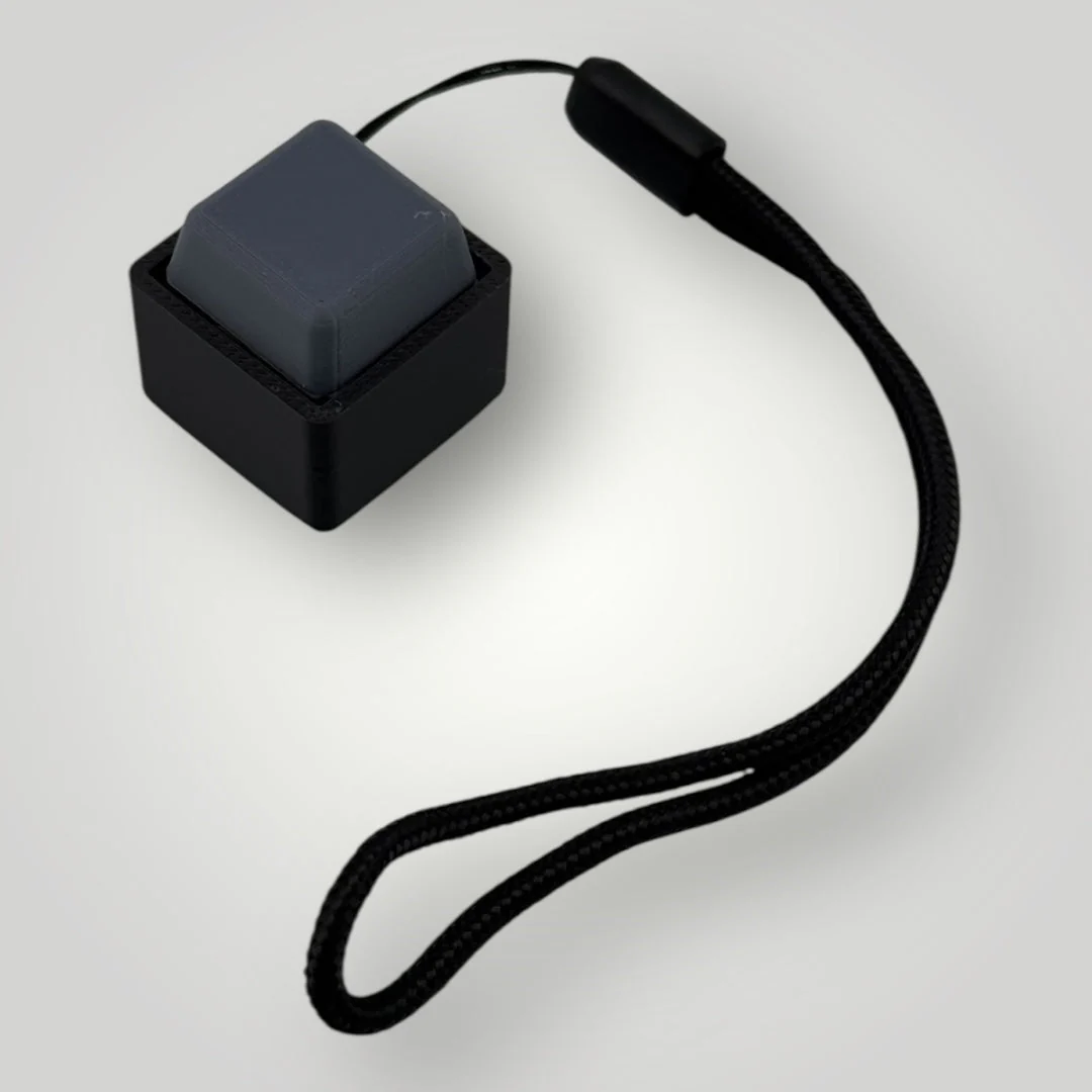 1 Mechanical Keyboard Fidget Clicker Toy Keychain - Image 8