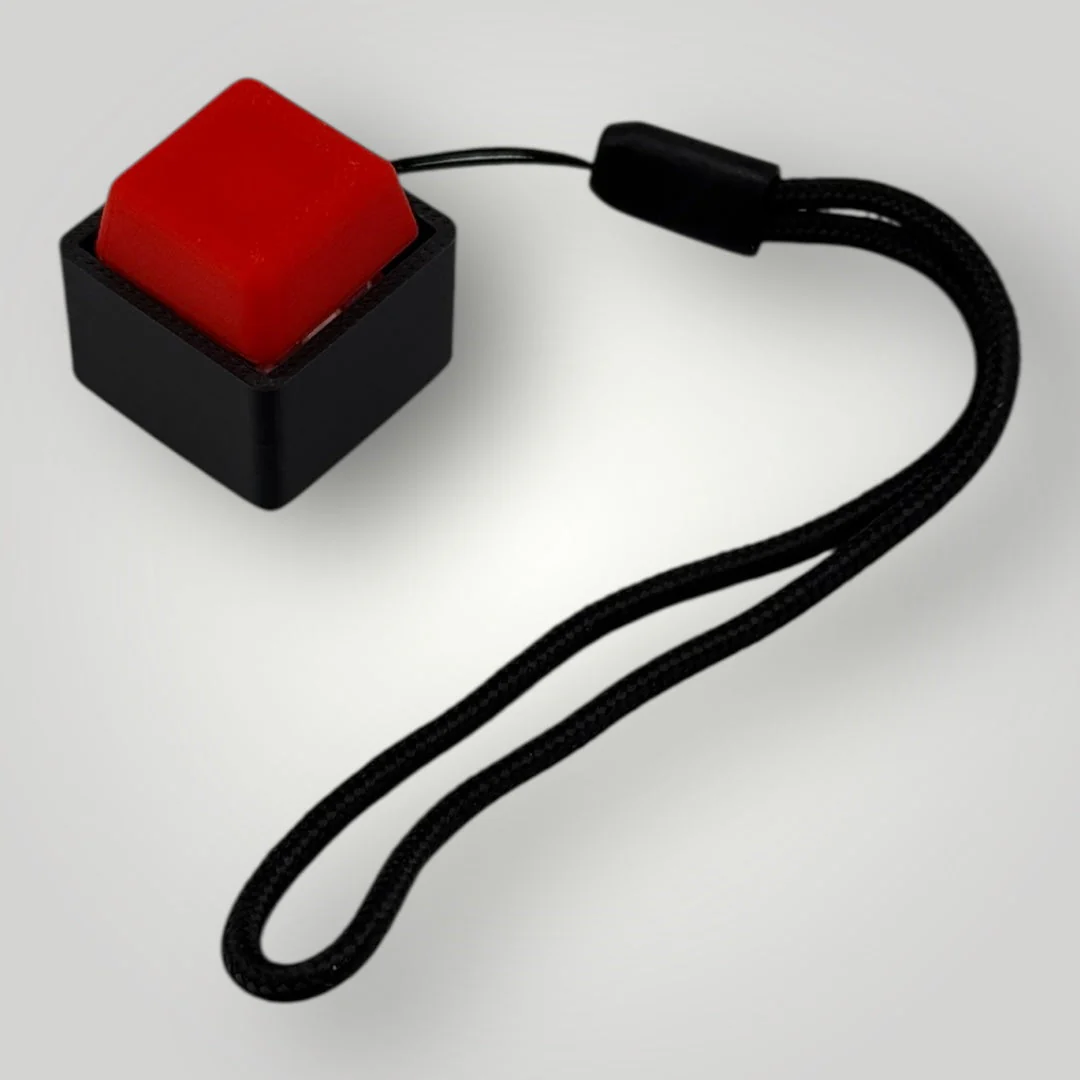 1 Mechanical Keyboard Fidget Clicker Toy Keychain - Image 9