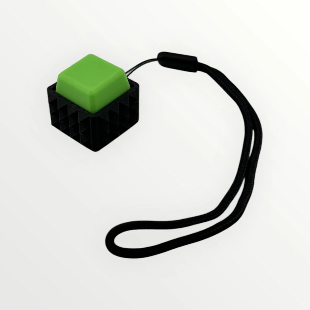 1 Spiky Mechanical Keyboard Fidget Toy Keychain - Image 10