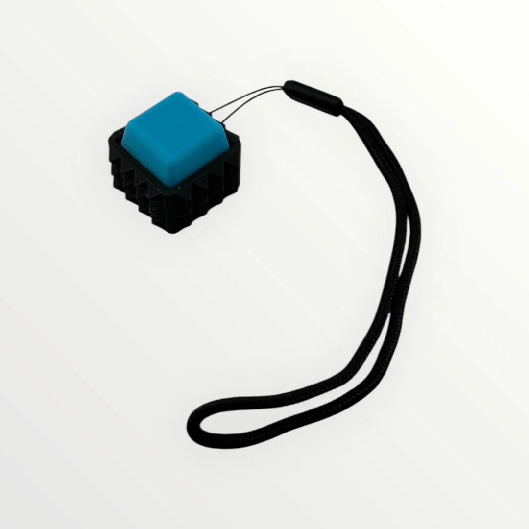 1 Spiky Mechanical Keyboard Fidget Toy Keychain - Image 7