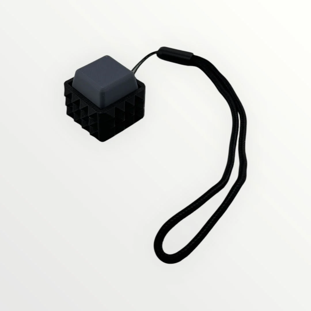 1 Spiky Mechanical Keyboard Fidget Toy Keychain - Image 8
