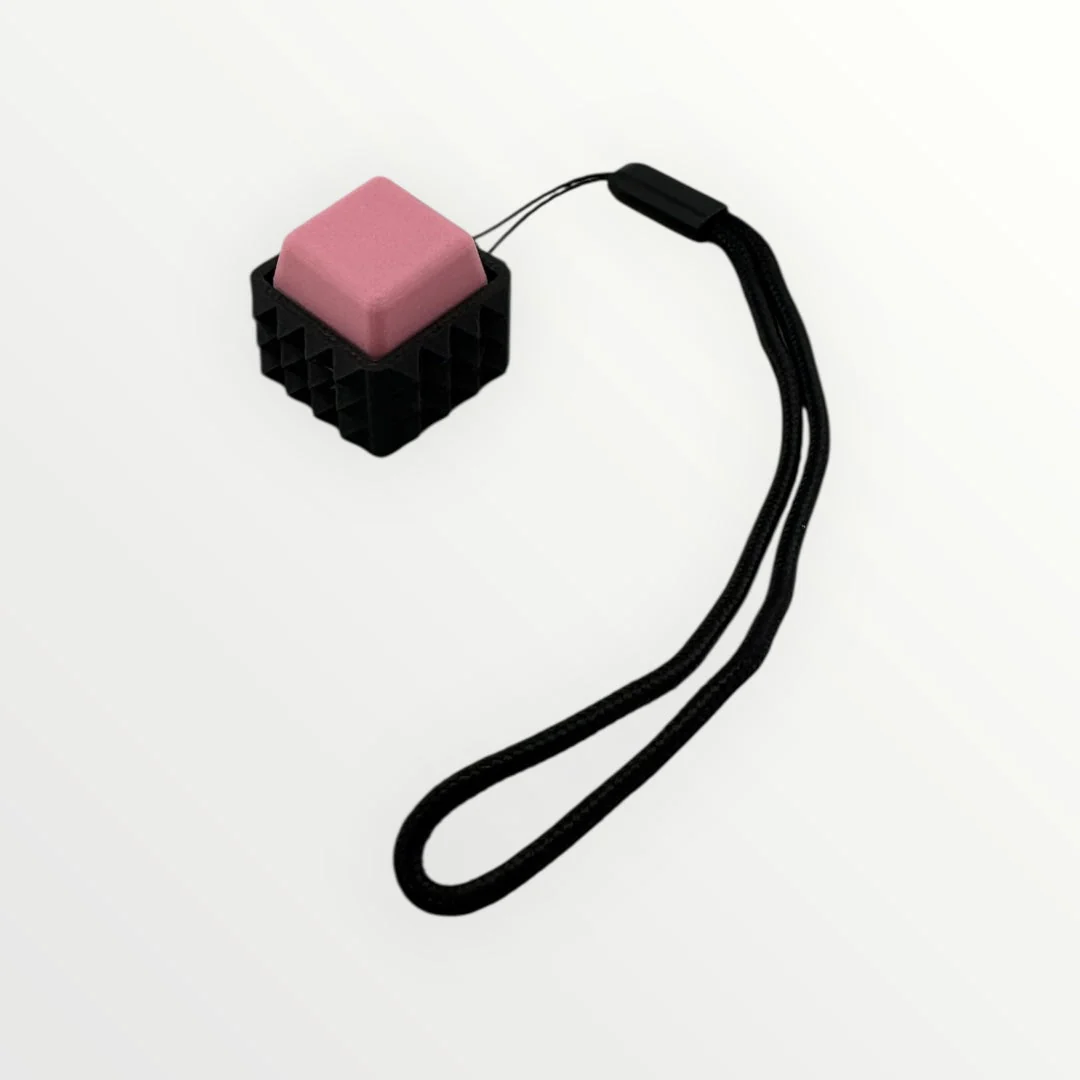 1 Spiky Mechanical Keyboard Fidget Toy Keychain - Image 9