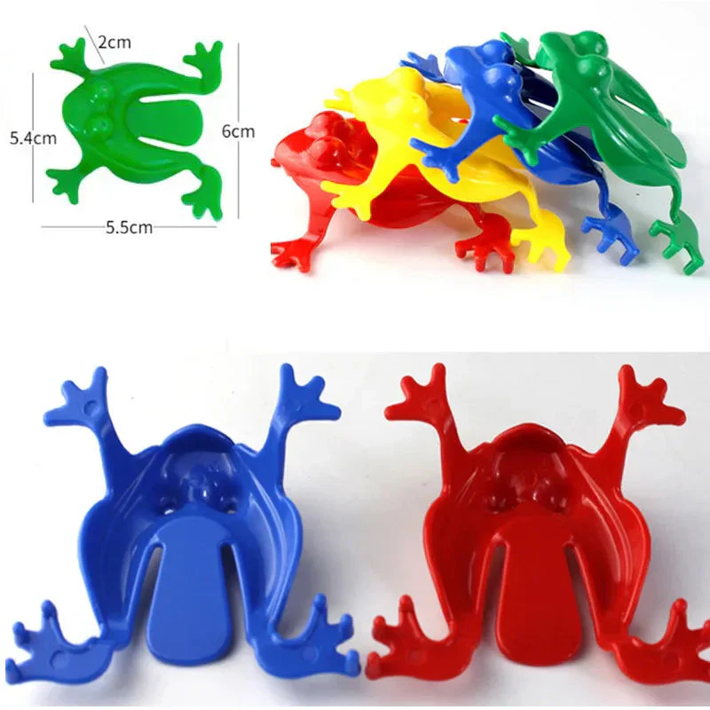 10-20Pcs Jumping Frog Bounce Fidget Toys For Kids Novelty Assorted  Stress Reliever Toys For Children Birthday Gift Party Favor - Image 3