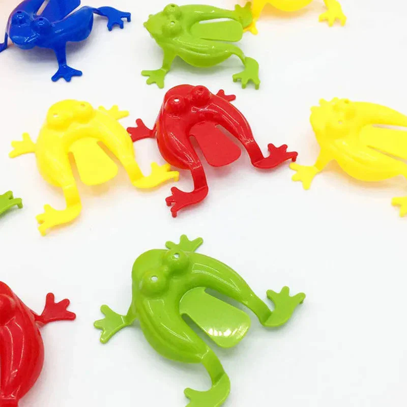 10-20Pcs Jumping Frog Bounce Fidget Toys For Kids Novelty Assorted  Stress Reliever Toys For Children Birthday Gift Party Favor - Image 4
