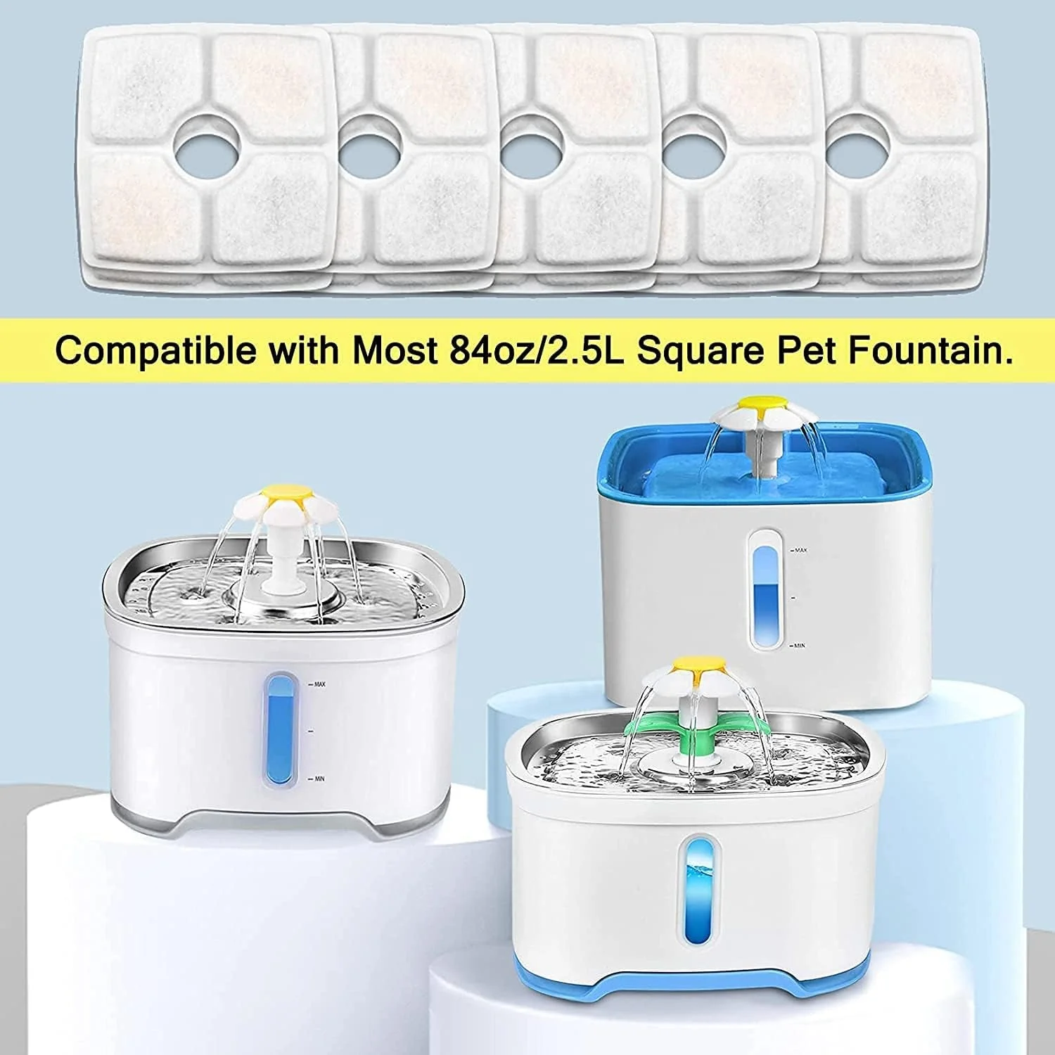 10 pack Cat Water Fountain Filters - Image 2