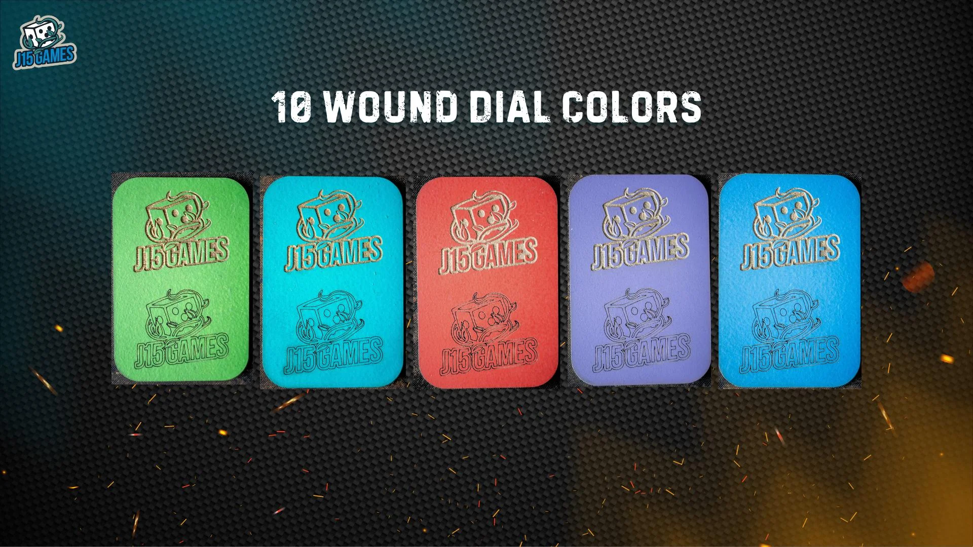 10 Wound or HP Dial set of 5 - Image 5