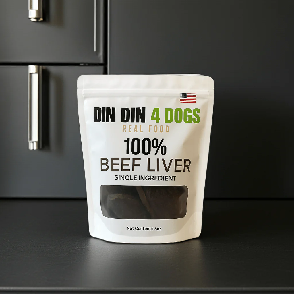 100% Beef Liver Dog Treats, 5 Ounce Bag, Single Ingredient, High Protein - Image 2