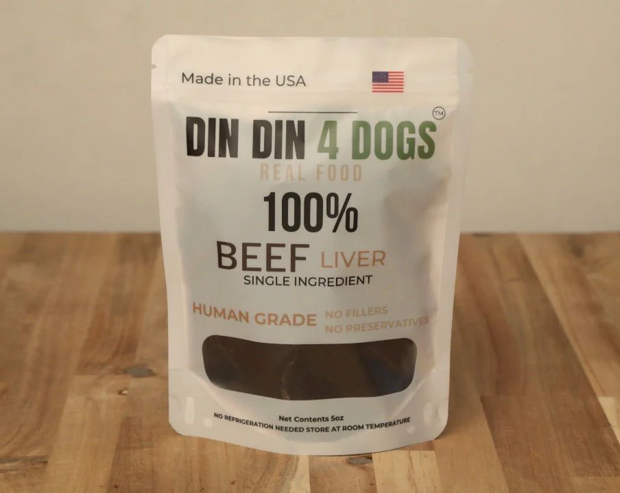 100% Beef Liver Dog Treats, 5 Ounce Bag, Single Ingredient, High Protein - Image 7