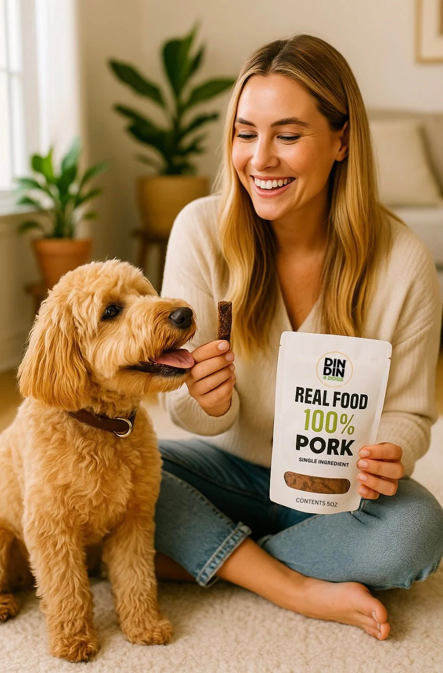 100% Pork Dog Treats, 5 Ounce Bag, Single Ingredient, High Protein - Image 5