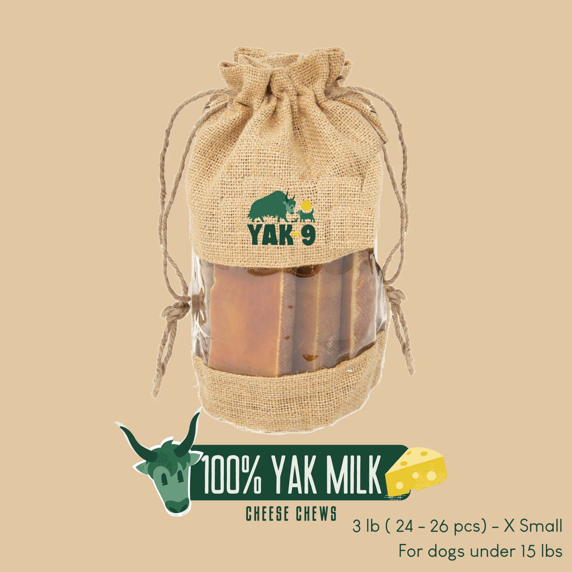 100% Yak Milk Chews for Dogs - Image 10