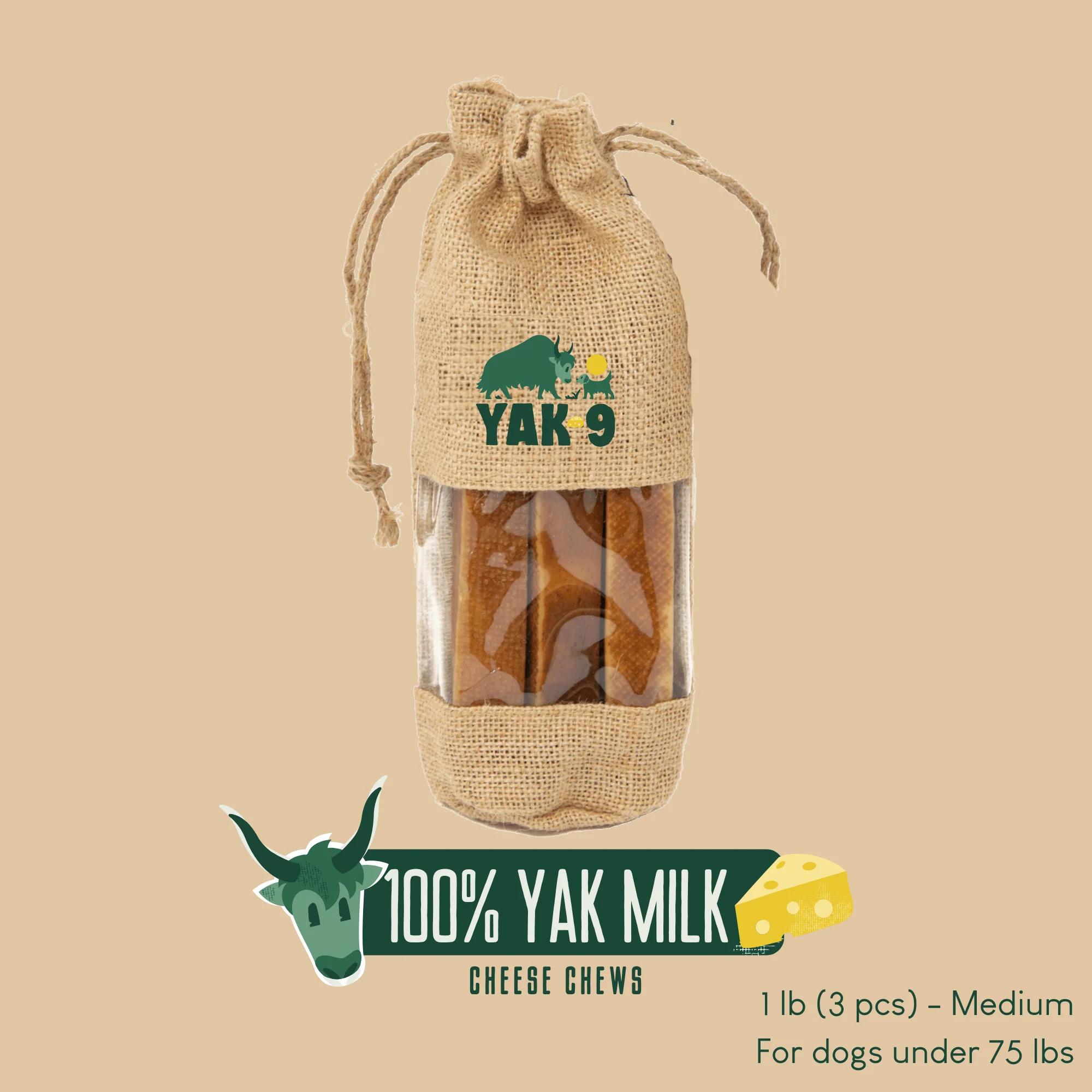 100% Yak Milk Chews for Dogs - Image 19