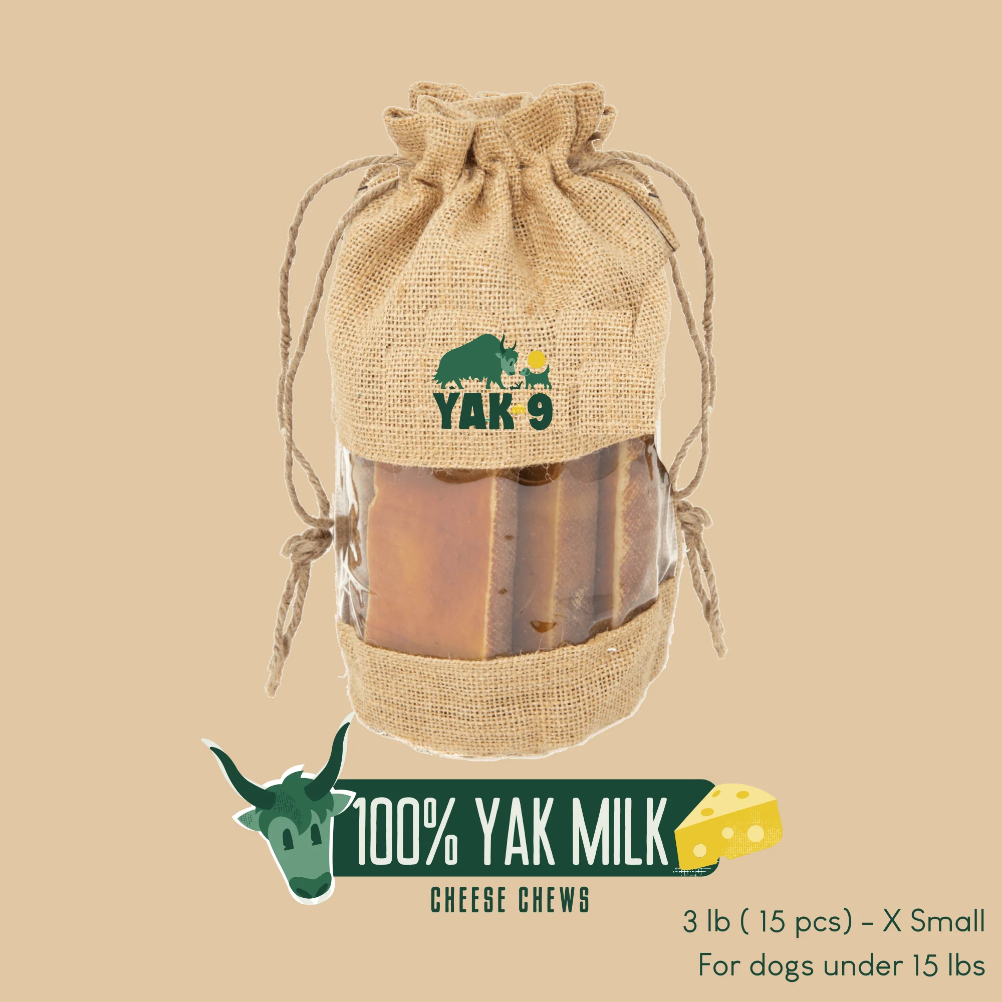 100% Yak Milk Chews for Dogs - Image 21