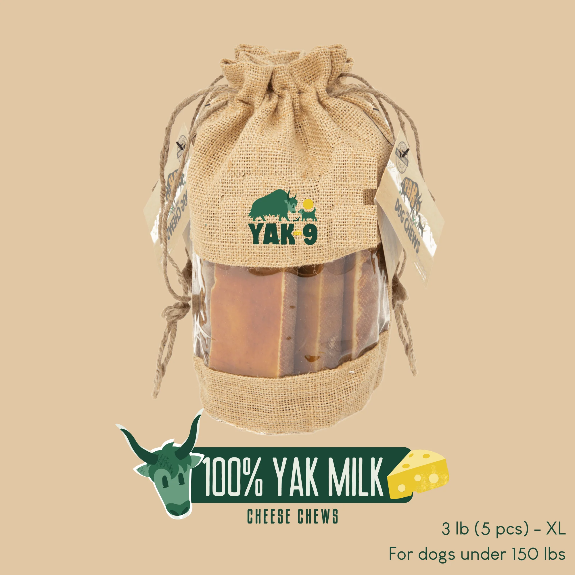100% Yak Milk Chews for Dogs - Image 32