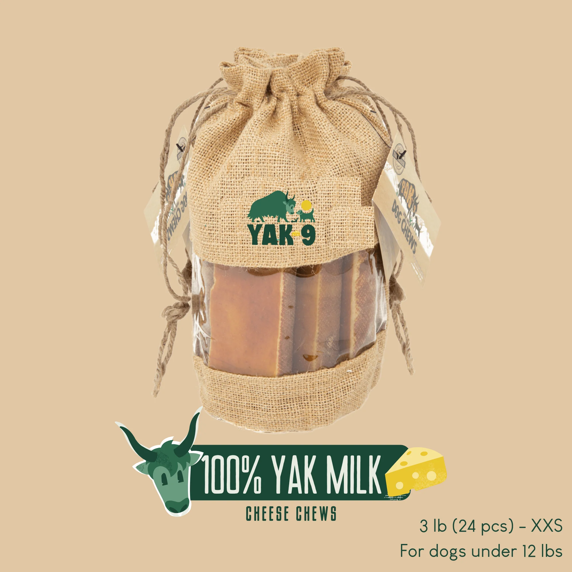 100% Yak Milk Chews for Dogs - Image 44