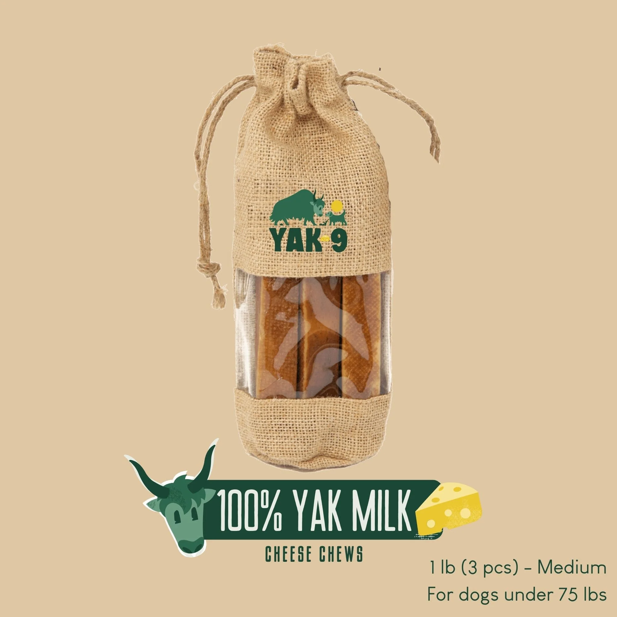 100% Yak Milk Chews for Dogs - Image 47
