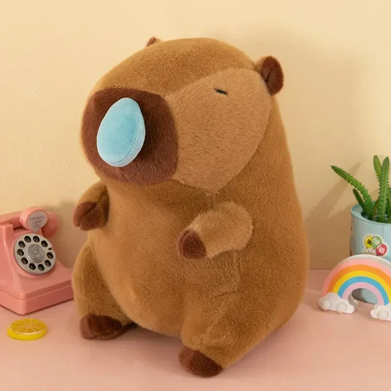 12-32cm Capybara Plush Simulation Capibara Anime Fluffty Toy Cute Doll Stuffed Animals Soft Doll Plush Children Christmas Gift - Image 10