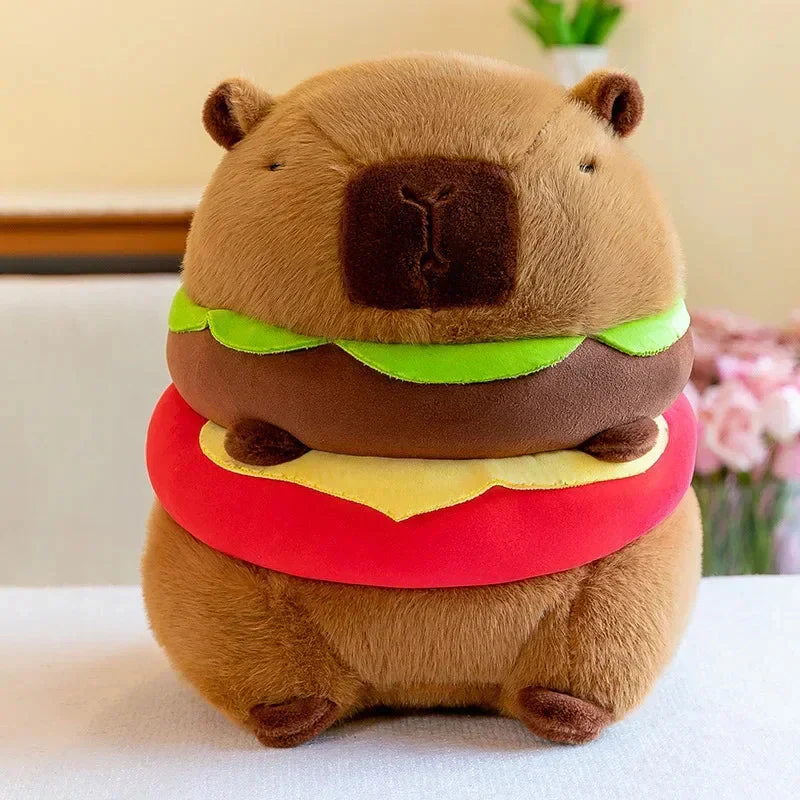 12-32cm Capybara Plush Simulation Capibara Anime Fluffty Toy Cute Doll Stuffed Animals Soft Doll Plush Children Christmas Gift - Image 14