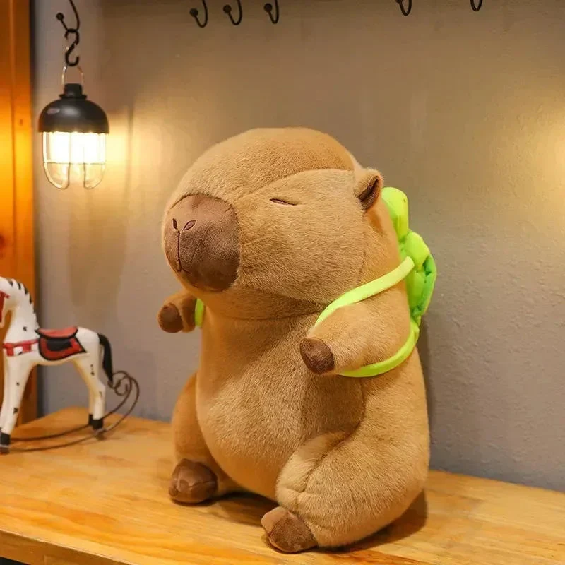 12-32cm Capybara Plush Simulation Capibara Anime Fluffty Toy Cute Doll Stuffed Animals Soft Doll Plush Children Christmas Gift - Image 2