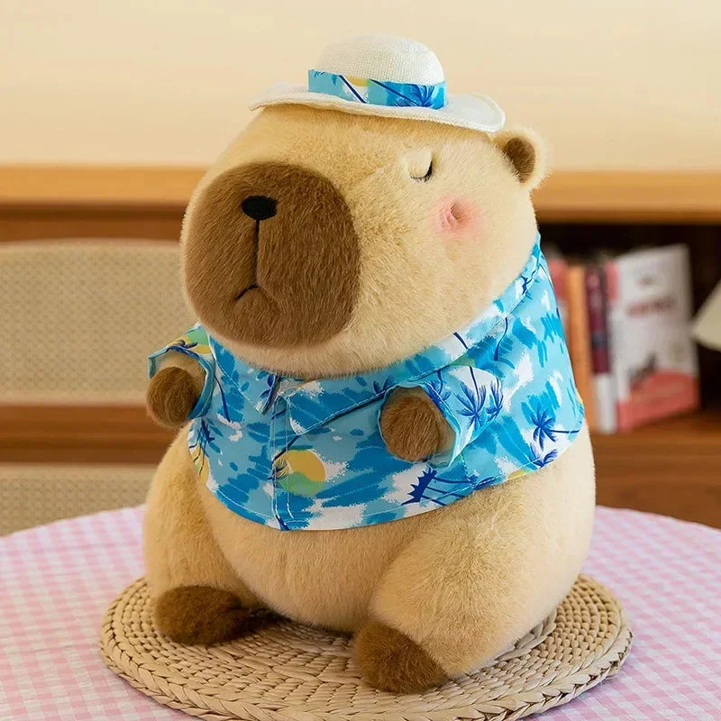 12-32cm Capybara Plush Simulation Capibara Anime Fluffty Toy Cute Doll Stuffed Animals Soft Doll Plush Children Christmas Gift - Image 8
