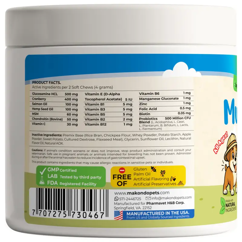 12 in 1 Multivitamin for Dogs - 120 Soft Chews - Image 10