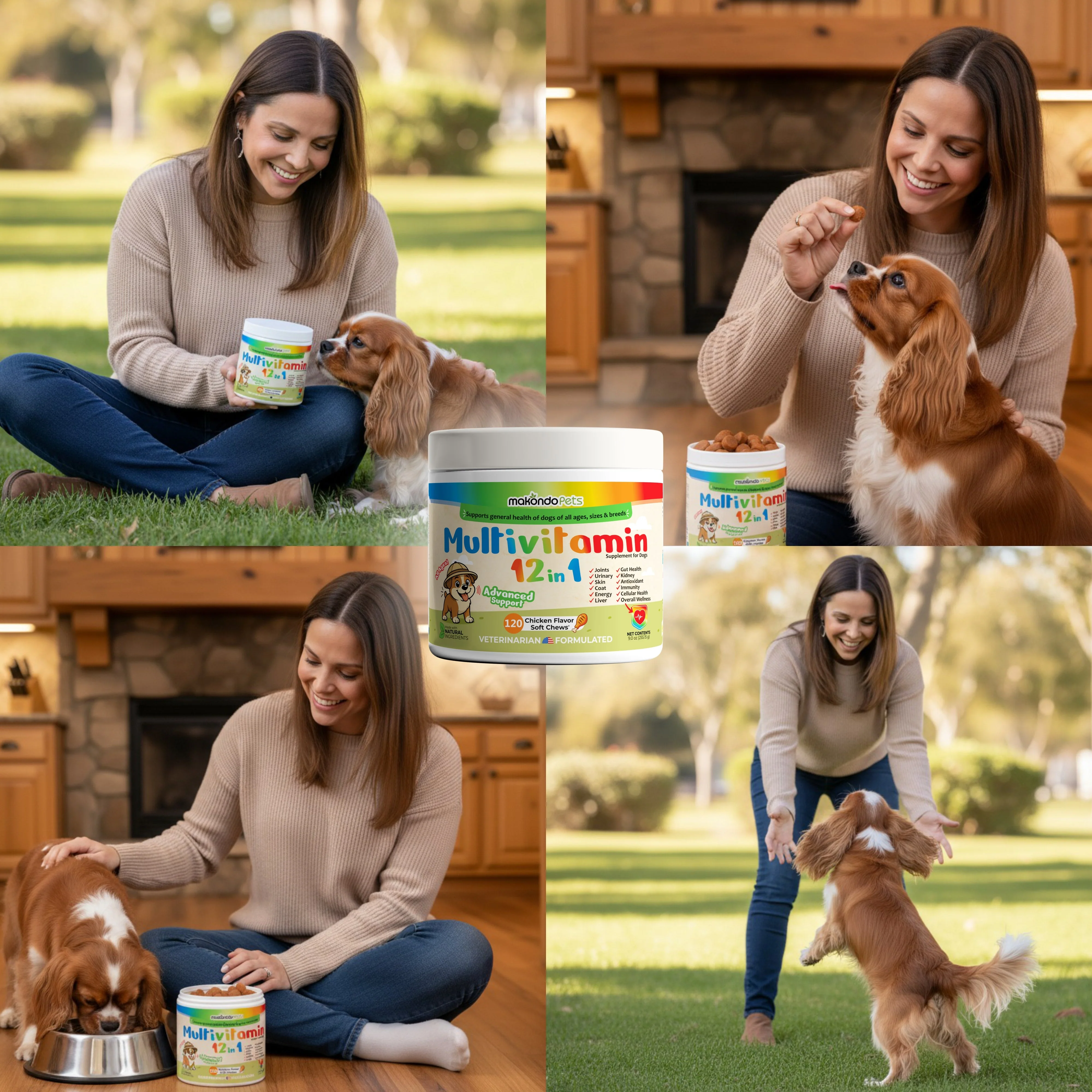 12 in 1 Multivitamin for Dogs - 120 Soft Chews - Image 9