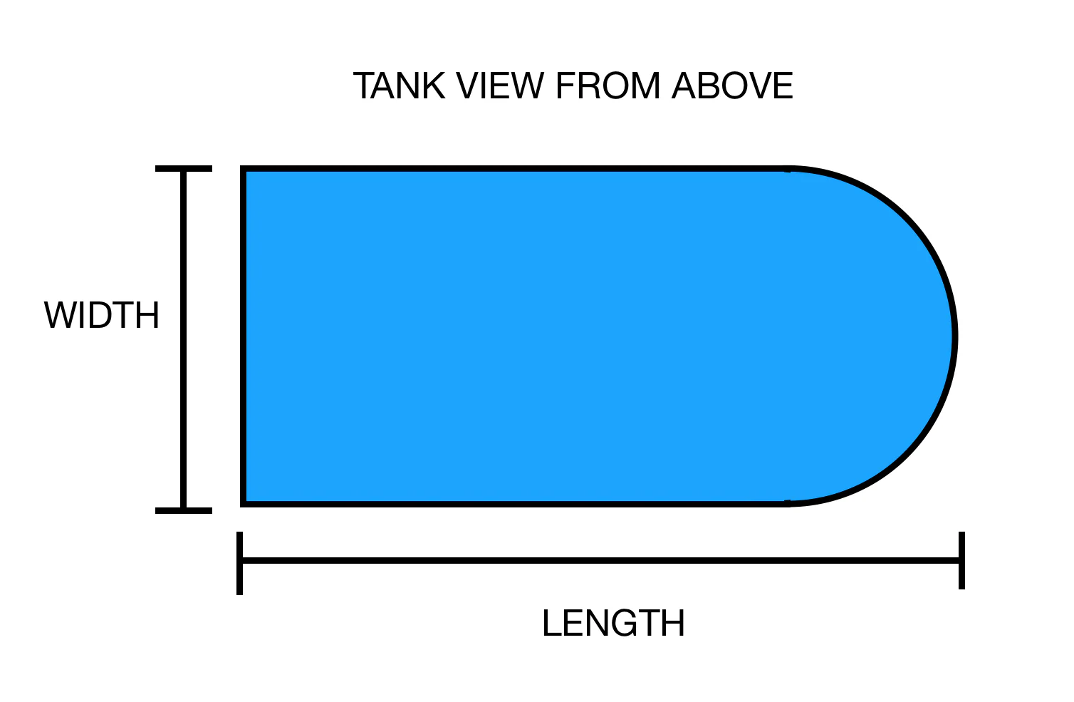 120 Gallon U-Shape Bullnose Peninsula Divider Glass Aquarium Reef-Ready in Premium Cherry Real Wood Furniture - Image 7