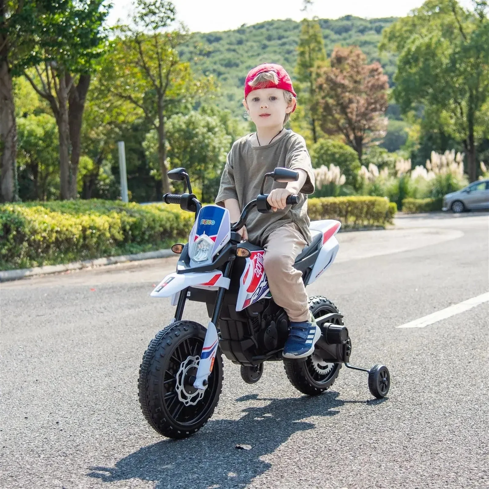 12V Aprilia Motorcycle 1 Seater Ride-on - Image 2