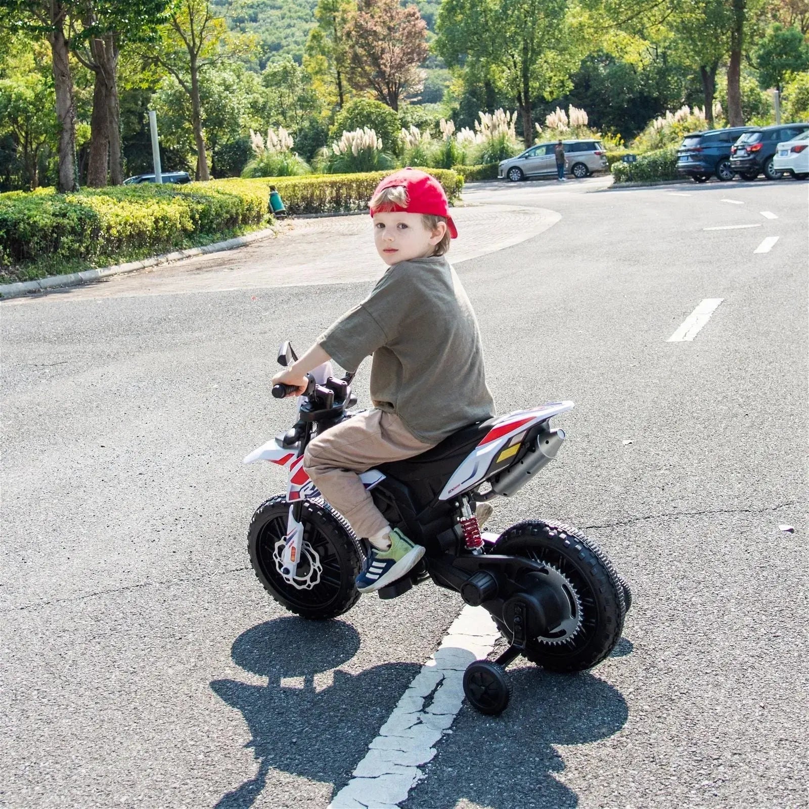 12V Aprilia Motorcycle 1 Seater Ride-on - Image 4