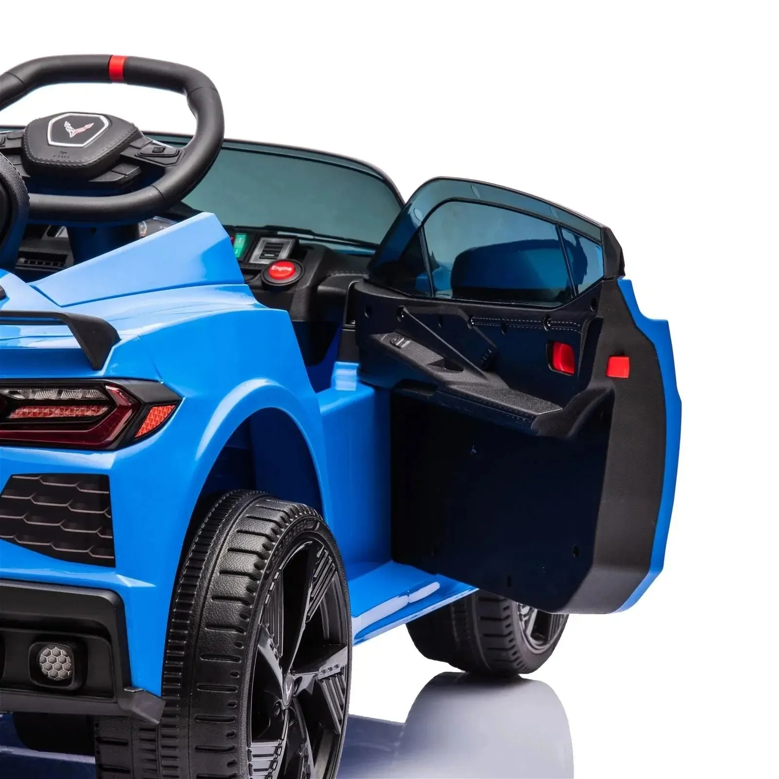 12V Chevrolet Corvette C8 Stingray 1-Seater Kids Ride-On Car - Image 5