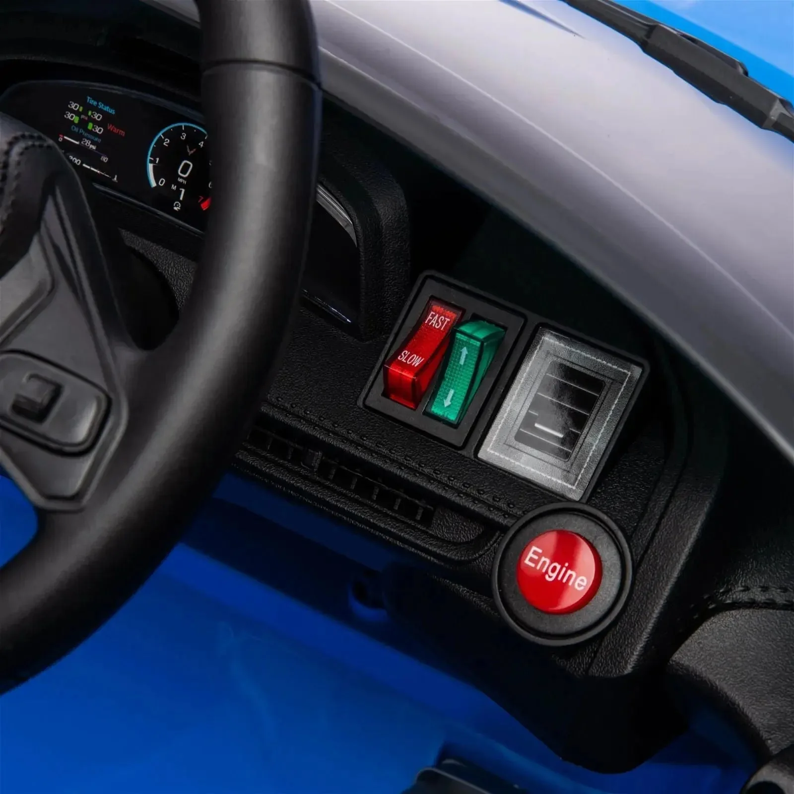 12V Chevrolet Corvette C8 Stingray 1-Seater Kids Ride-On Car - Image 9