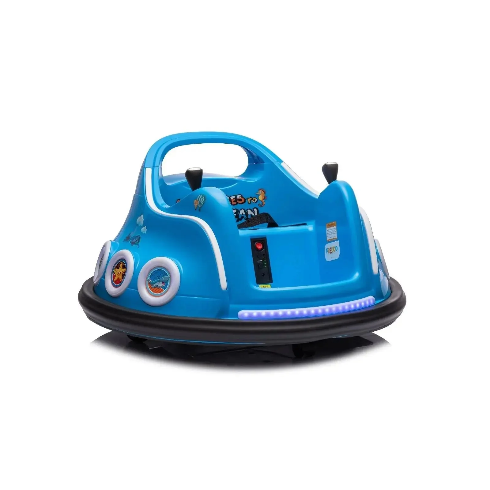 12V Freddo Bumper Car 1 Seater Ride on for Kids - Image 25