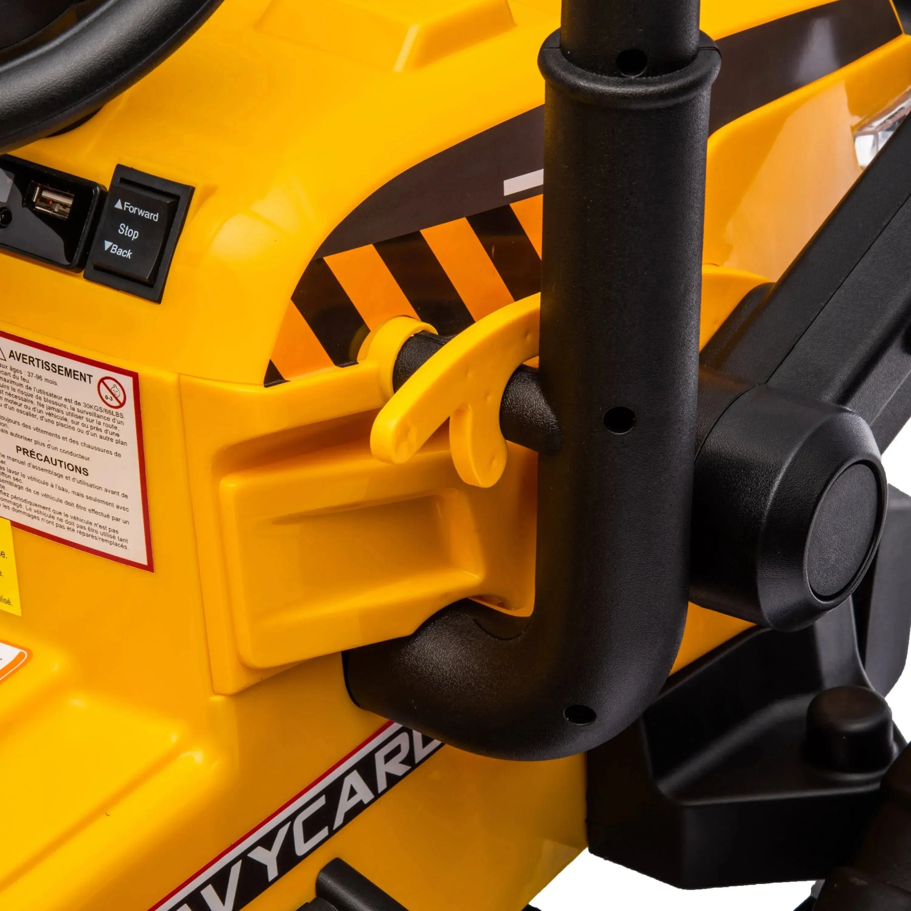 12V Freddo Excavator 1 Seater Ride-on - Image 9