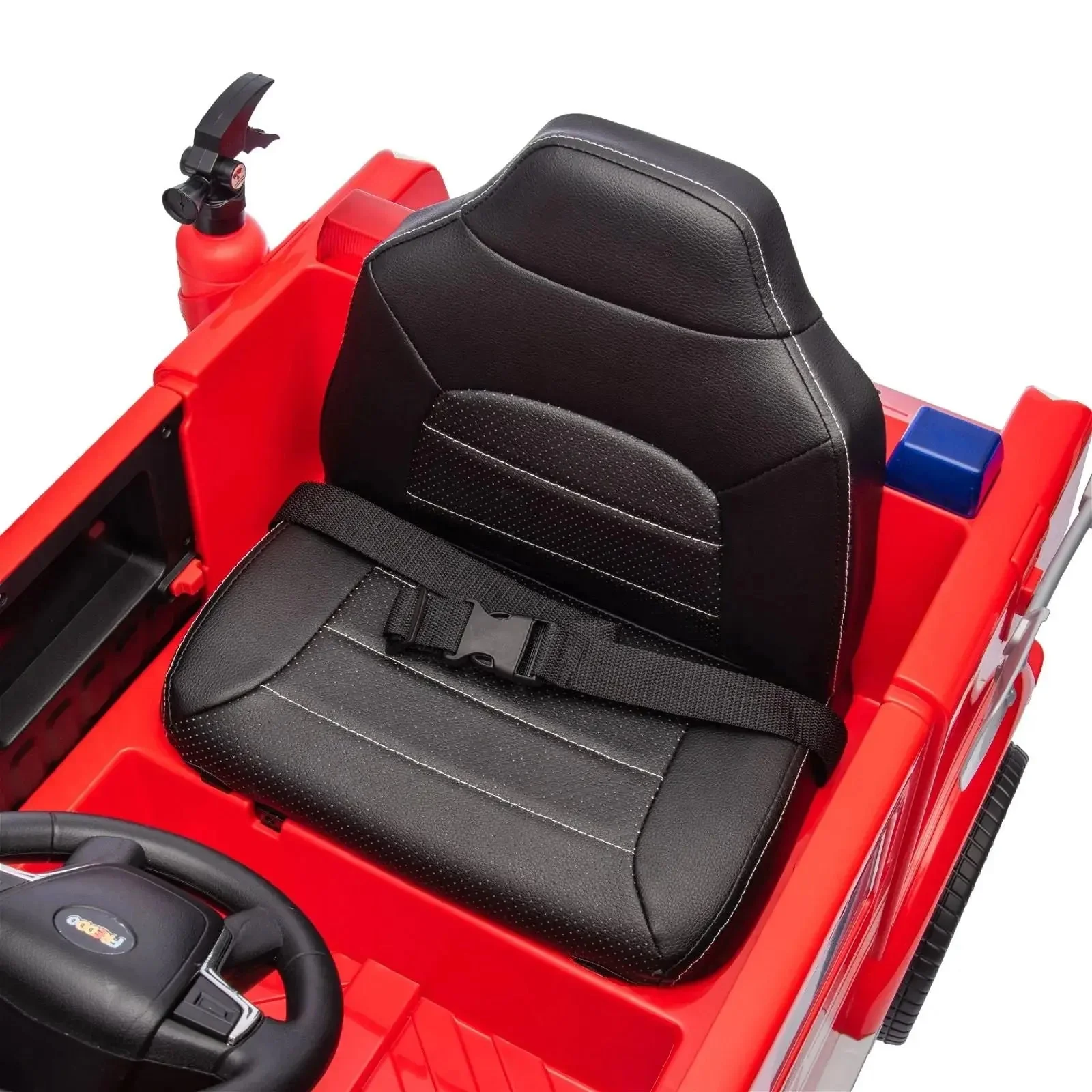 12V Freddo Fire Truck 1 Seater Ride on - Image 11