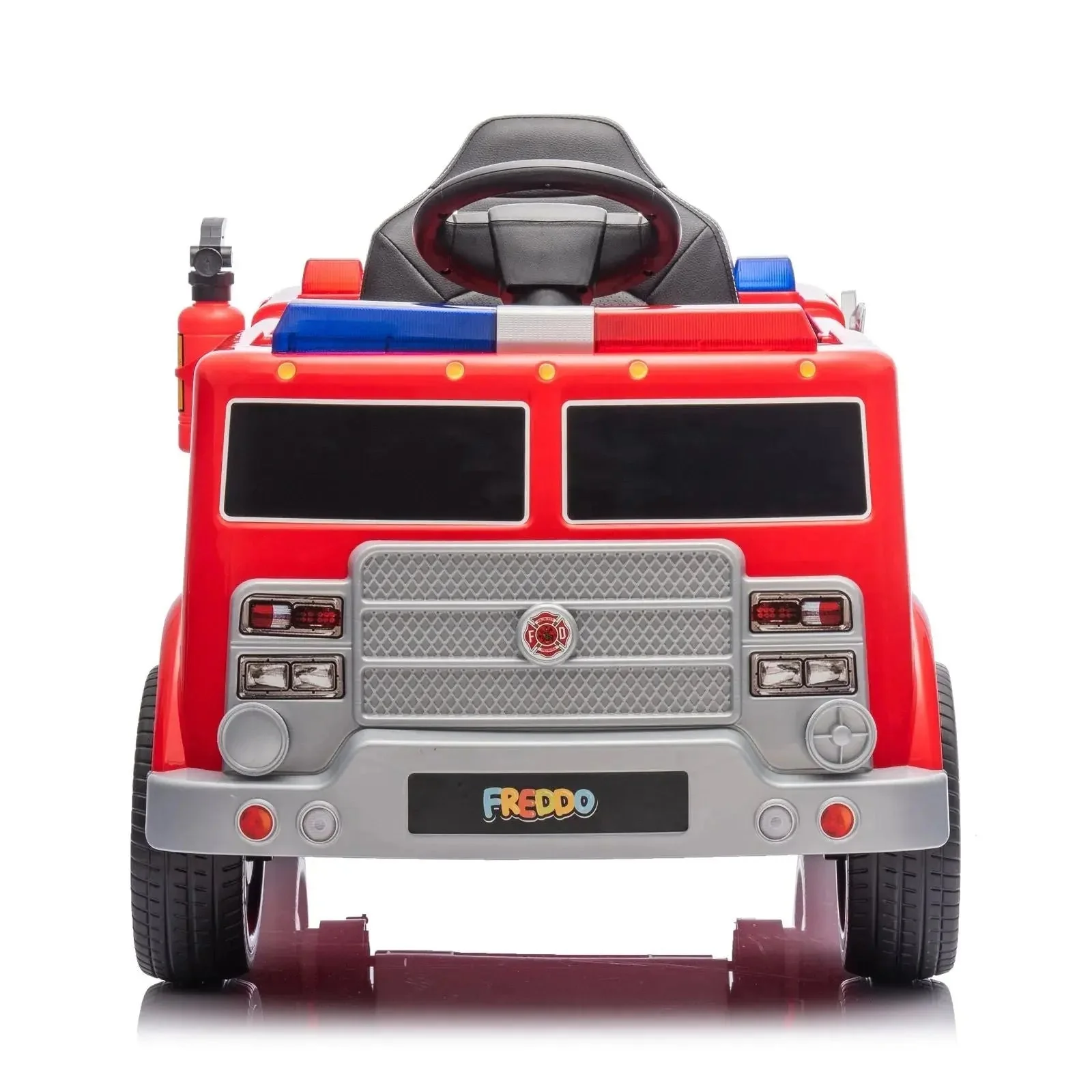 12V Freddo Fire Truck 1 Seater Ride on - Image 7