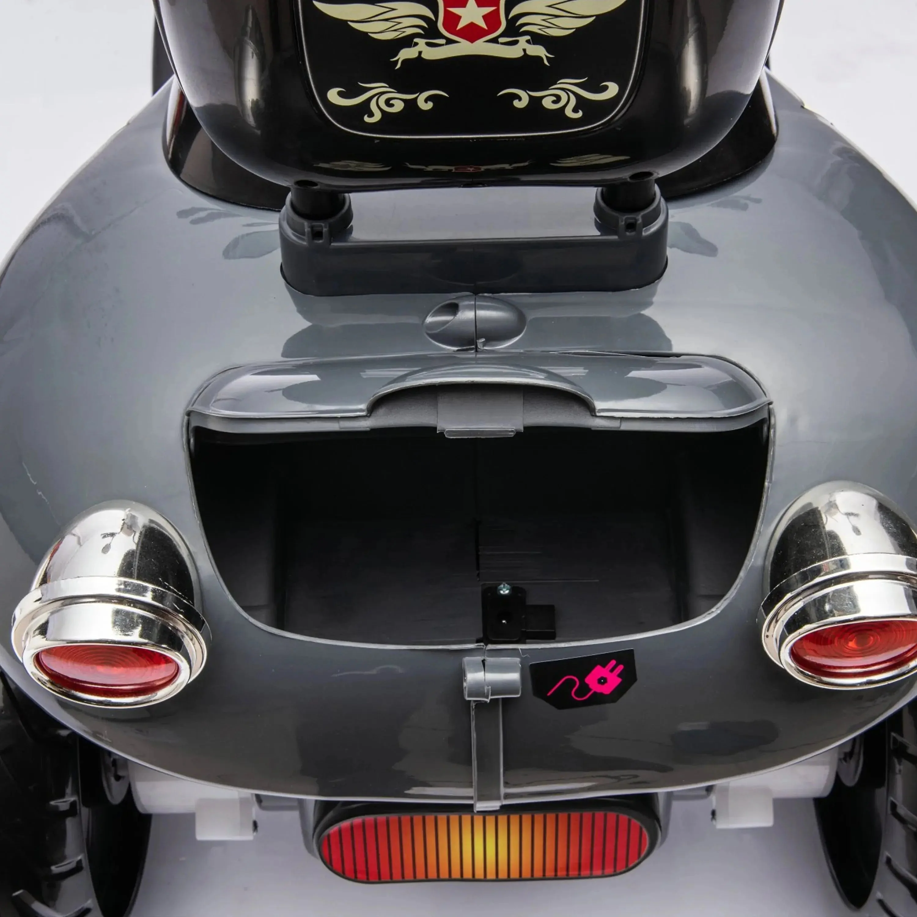 12V Freddo Kids Cruiser 1 Seater Motorcycle - Image 10