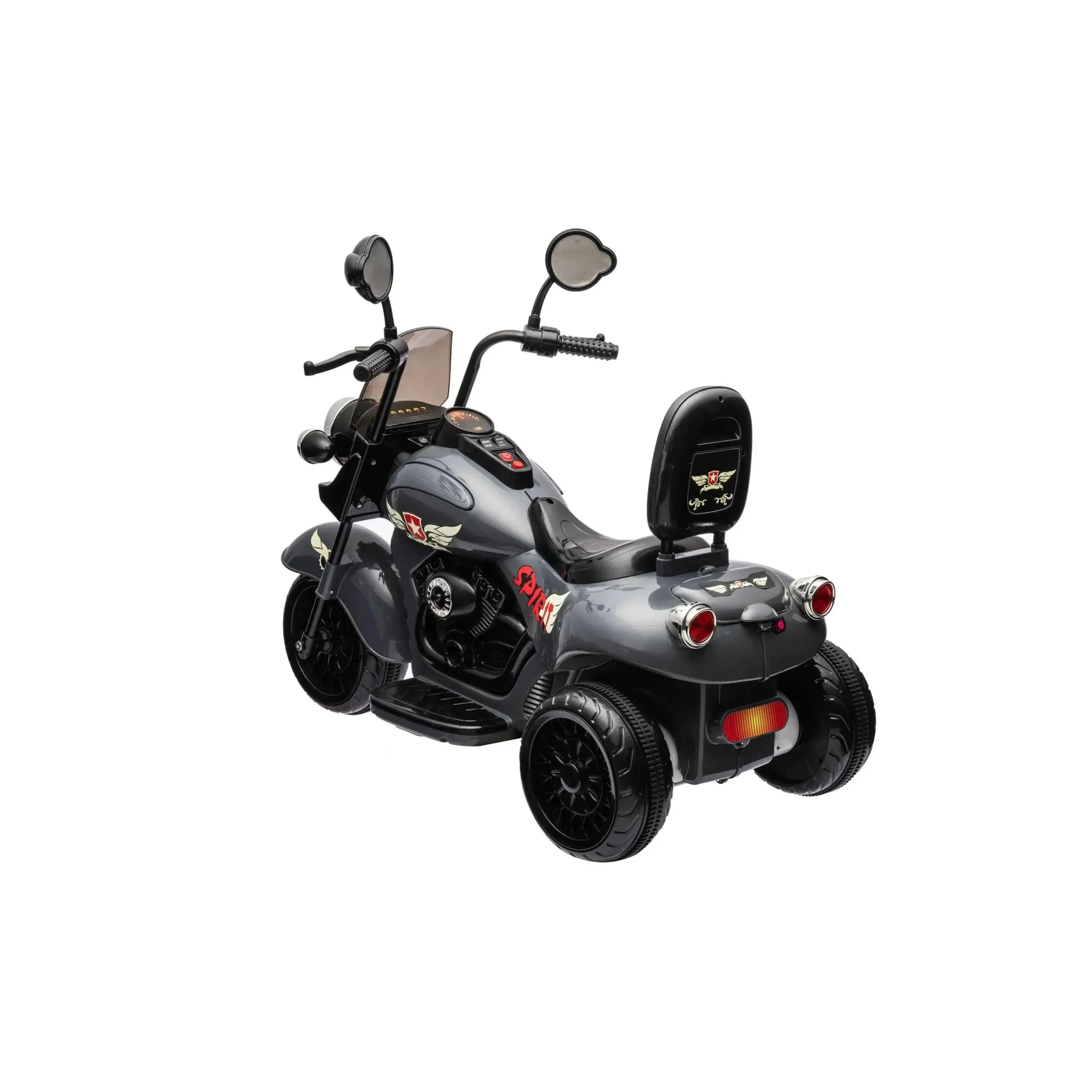 12V Freddo Kids Cruiser 1 Seater Motorcycle - Image 5