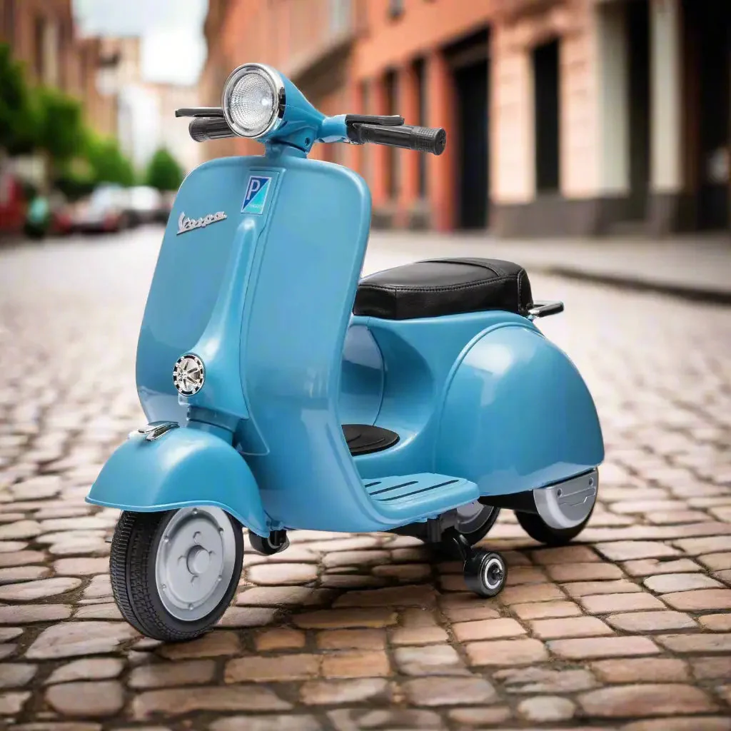 12V Kids' Vespa Electric Ride-On Scooter - Image 16